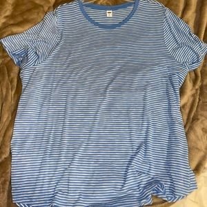 Striped soft tee